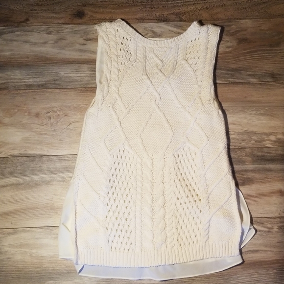 Moth (Anthropologie) sleeveless knitted top - Picture 2 of 8